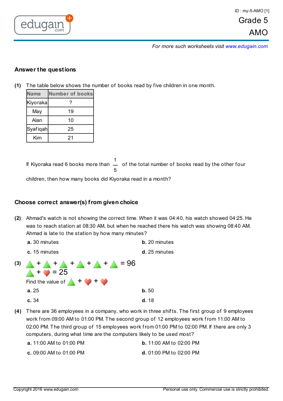 American Mathematics Olympiad