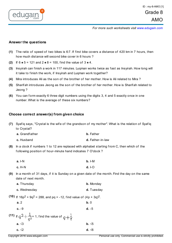 American Mathematics Olympiad